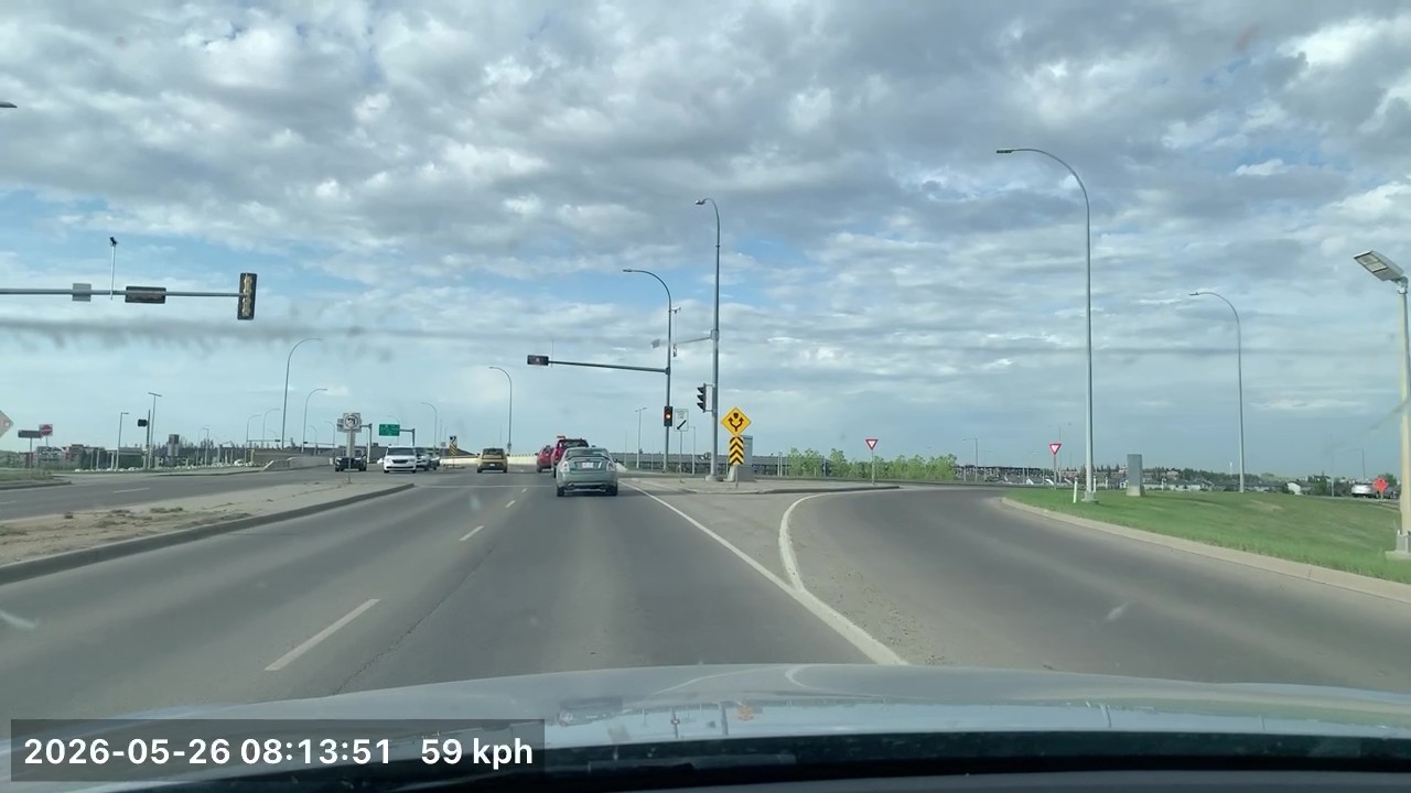 Driving recording with overlays